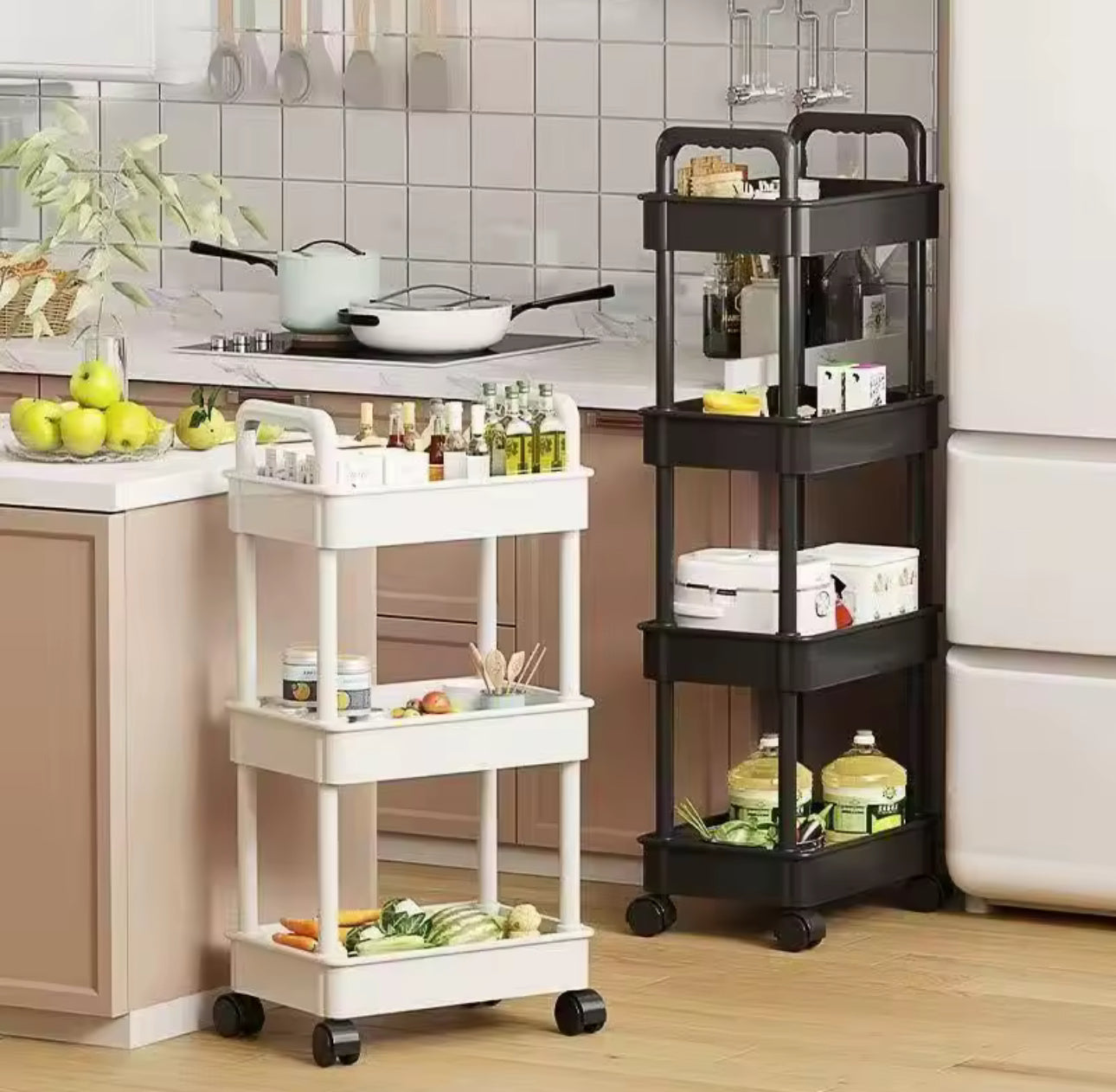 Multi Functional Storage Trolley